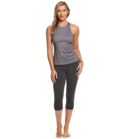 Marika Carrie Ultimate Slimming Cotton Yoga Capris Heather Charcoal -Marika 1740086771747 heathercharcoal 4a