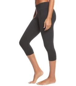 Marika Tummy Control Cotton Yoga Capris -Marika 1740176785443 heathercharcoal 2a
