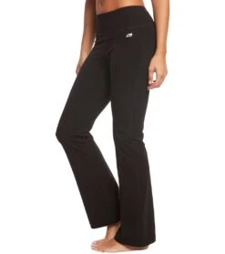 Marika Tummy Control Cotton Yoga Pants Black