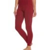 Marika High Rise Tummy Control Yoga Leggings Cabernet -Marika 1740180783139 cabernet 2a