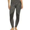 Marika Jordan Cosmos Yoga Leggings Heather Grey/Black Jacquard