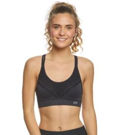 Marika Skylar Seamless Yoga Sports Bra Black
