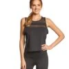 Marika Flounce Yoga Crop Top -Marika 1740349636643 black 1a