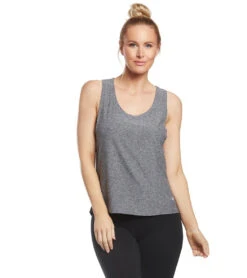 Marika Lattice Cut Out Tank -Marika 1740377554979 heatherblack 2a 1