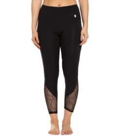 Marika Arabella Ankle Tummy Control Yoga Leggings With Pocket Black