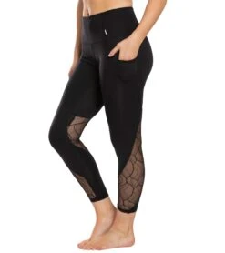 Marika Arabella Ankle Tummy Control Yoga Leggings With Pocket Black -Marika 1740424970275 black 5a