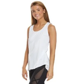 Marika Nicole Singlet Yoga Tank Top White -Marika 1740442042403 white 5a 1