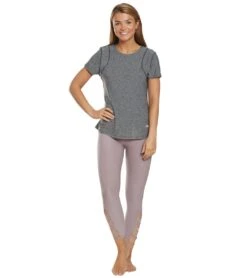 Marika Finish Line Short Sleeve Tee Heather Black -Marika 1740443090979 heatherblack 4a