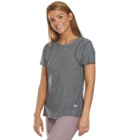 Marika Finish Line Short Sleeve Tee Heather Black -Marika 1740443090979 heatherblack 5a