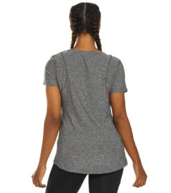 Marika Finish Line Short Sleeve Tee -Marika 1740443287587 heathercharcoal 3a