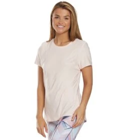 Marika Finish Line Short Sleeve Tee Heather Lotus -Marika 1740443582499 heatherlotus 5a