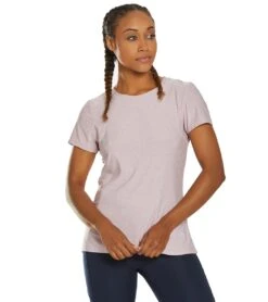 Marika Finish Line Short Sleeve Tee -Marika 1740443844643 heathermauveshadows 1a