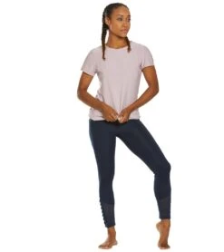 Marika Finish Line Short Sleeve Tee -Marika 1740443844643 heathermauveshadows 4a