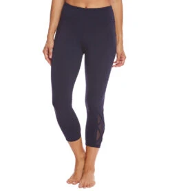 Marika Brooke High Rise Tummy Control Yoga Capris -Marika 1741645217827 midnightblue 2a