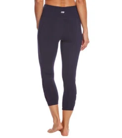 Marika Brooke High Rise Tummy Control Yoga Capris -Marika 1741645217827 midnightblue 3a