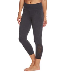 Marika Brooke High Rise Tummy Control Yoga Capris -Marika 1741645611043 heathercharcoal