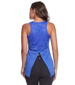 Marika Intrigue Singlet Yoga Tank Top Heather Blue Beaute -Marika 1741651836963 heatherbluebeaute 1