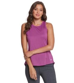 Marika Intrigue Singlet Yoga Tank Top -Marika 1741652361251 heatheramethyst 2a