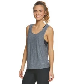Marika Flow Yoga Tank Top Heather Ombre Blue