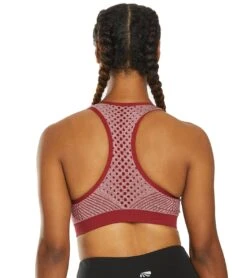 Marika Marianna Seamless Yoga Sports Bra 10 Marika Marianna Seamless Yoga Sports Bra -Marika 1741832683555 heatherbikingredwithsolidtrim 3a 1