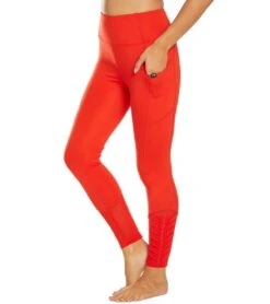 Marika Aiden Tummy Control Yoga Leggings -Marika 1741834551331 fieryred