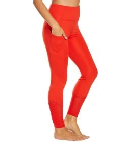 Marika Aiden Tummy Control Yoga Leggings -Marika 1741834551331 fieryred 5a