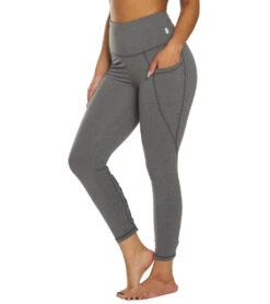 Marika Carter Mid Calf Yoga Capris Heather Grey -Marika 1741839138851 heathergrey 5a