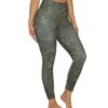 Marika High Waisted Printed Yoga Capris Green Tonal Washed Camo -Marika 1741839990819 greentonalwashedcamo 2a