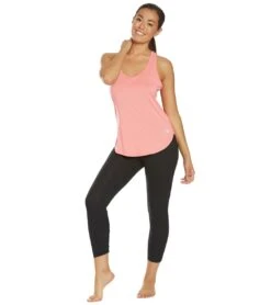 Marika Getaway Singlet Yoga Tank Top Heather Sassy Coral -Marika 1741841236003 heathersassycoral 4a 1
