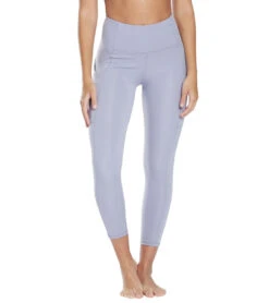 Marika High Waisted Elevate Yoga Capris -Marika 1744868180003 lilacgray 1a