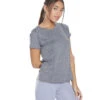 Marika Starter Short Sleeve Yoga Tee Heather Charcoal -Marika 1744868769827 heathercharcoal 2a