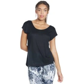 Marika Nadine Yoga Tee -Marika 1744869195811 black 1