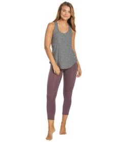 Marika High Waisted Lua Yoga Capris Wild Plum -Marika 1749596700707 wildplum 4a