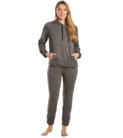 Marika Fern After Yoga Hoodie Pullover 35 Marika Fern After Yoga Hoodie Pullover -Marika 1749597978659 heatherblack 4a