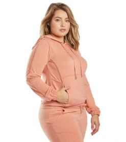 Marika Fern After Yoga Hoodie Pullover Heather Canyon Clay