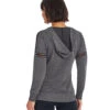 Marika Elsie Yoga Hoodie Heather Black