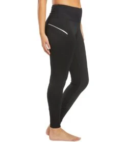 Marika Jordan Rib Trim Yoga Leggings Black -Marika 1749601288227 black 5a