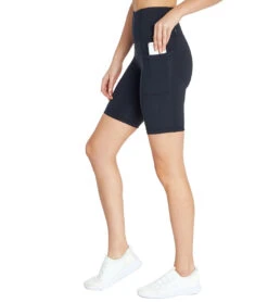 Marika Belle Bermuda Yoga Shorts Black