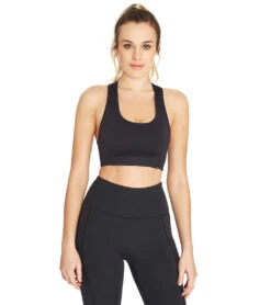 Marika Haley Seamless Yoga Sports Bra Black