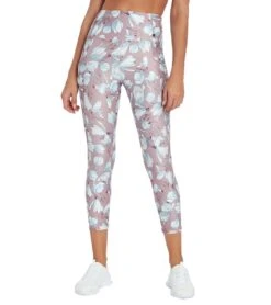 Marika Haven High Waisted Yoga Capris -Marika 4321927168043 magnioliaillustrationberry 1a