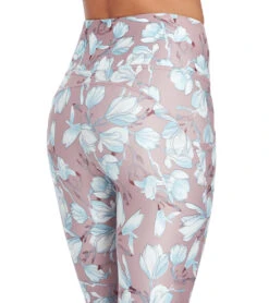 Marika Haven High Waisted Yoga Capris -Marika 4321927168043 magnioliaillustrationberry 3a