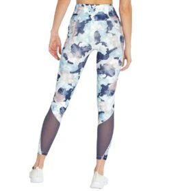Marika Airbrush Yoga Leggings -Marika 4321928085547 crownblueabstract 3a