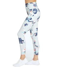 Marika Evelyn Ankle Yoga Leggings Floral Paper Mache