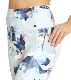 Marika Evelyn Ankle Yoga Leggings Floral Paper Mache -Marika 4321929658411 floralpapermache 4a