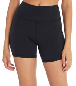 Marika Linnette High Waisted Tummy Control Yoga Shorts -Marika 4377772163115 black