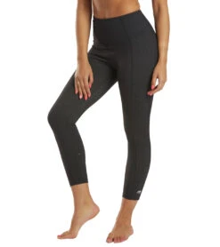 Marika High Waisted Tummy Control Yoga Capris H.Black -Marika 4377772490795 hblack 5a 1