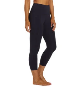 Marika High Waisted Tummy Control Yoga Capris -Marika 4377772556331 midnightblue 2a