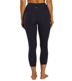Marika High Waisted Tummy Control Yoga Capris -Marika 4377772556331 midnightblue 3a