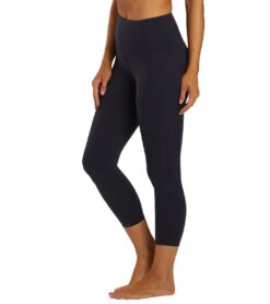 Marika High Waisted Tummy Control Yoga Capris -Marika 4377772556331 midnightblue 5a