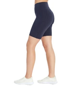 Marika Lucy High Waisted Tummy Control Yoga Shorts Midnight Blue -Marika 4377773146155 midnightblue 4a 1